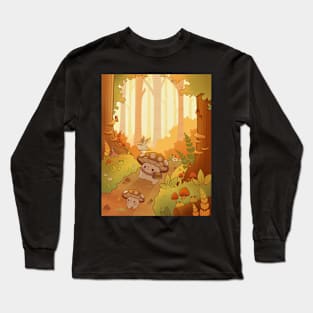 Fall forest walk Long Sleeve T-Shirt